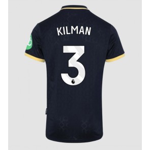 Lacne Muži Futbalové dres West Ham United Max Kilman #3 2025-26 Krátky Rukáv - Tretina